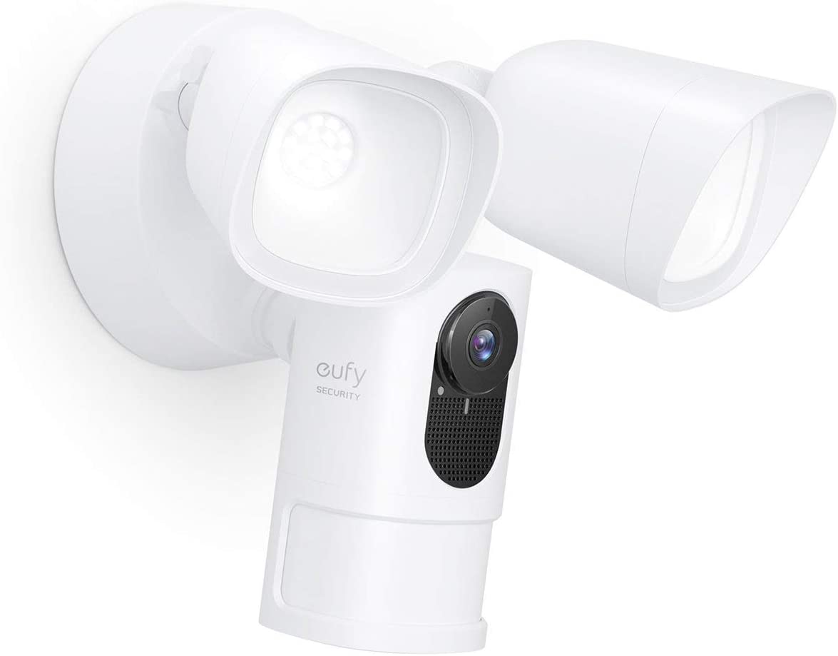 eufy 1080p black floodlight