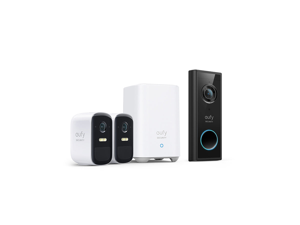 eufyCam 2C Pro and S220 Video Doorbell 2K Add-on Unit